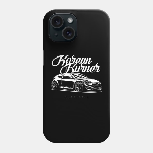 Korean sportcar Phone Case by Markaryan