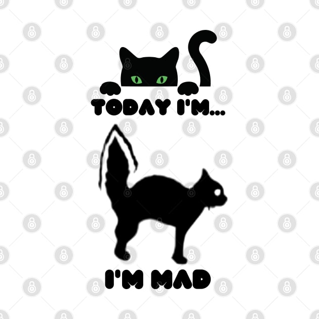 Cat feel mad by ShopColDigital