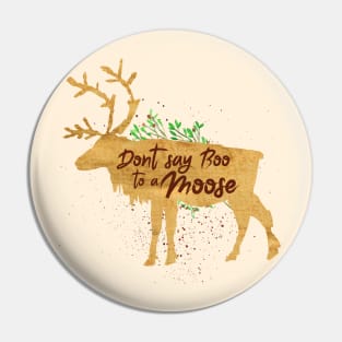 Deer Tshirt apparel Pin