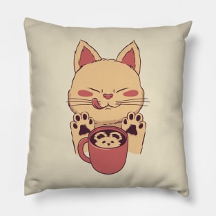 Kitty Latte Little Mouse Light by Tobe Fonseca Pillow