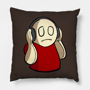 Li'l Depressed Boy -- Headphones Pillow