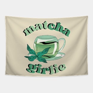 matcha girlie. Tapestry