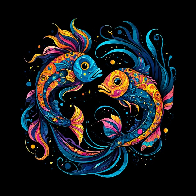 Pisces: Making waves in a sea of imagination by CoffeeBrainNW