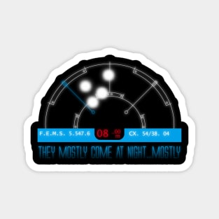 Aliens Motion Tracker Mostly at Night Magnet