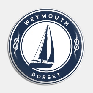 Weymouth sailing Pin