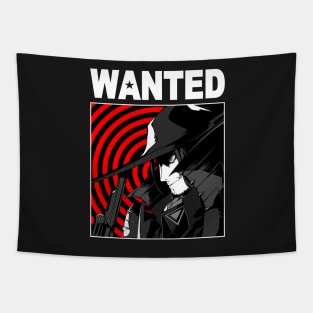 Wanted Wolf Tapestry