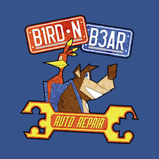 Bird N Bear Auto Repair by DCLawrenceUK