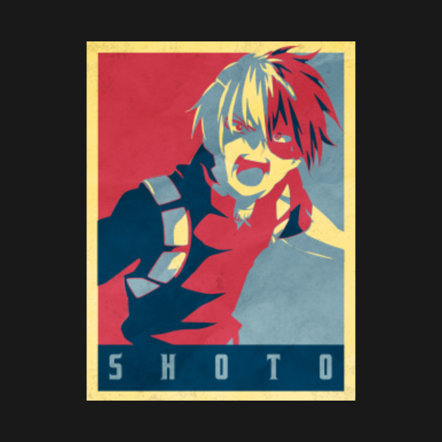 Discover Shoto Todoroki My Hero Academia | Anime Shirt - Shoto Todoroki - T-Shirt