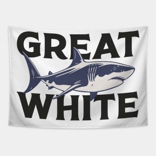 Great White Shark Tapestry