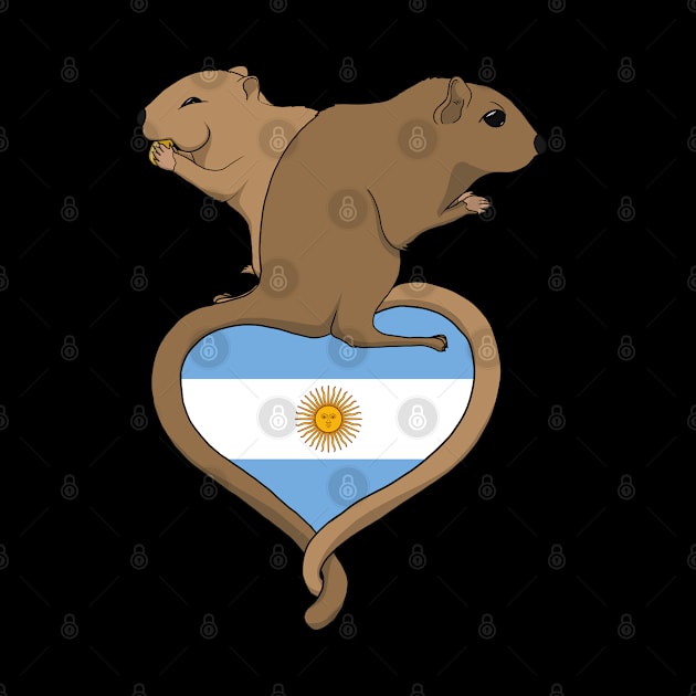 Gerbil Argentina (light) by RampArt