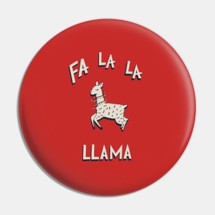 Fa La La Llama Pin