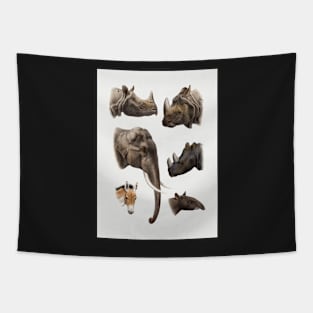 Sticker animal Tapestry