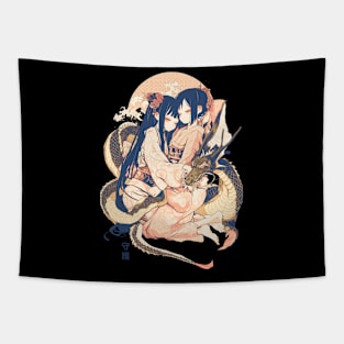 Sleeping Geishas Graphic T-Shirt 13 Tapestry