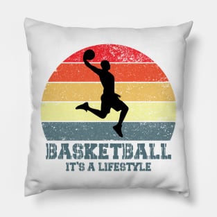 basketball it's a lifestile Pillow