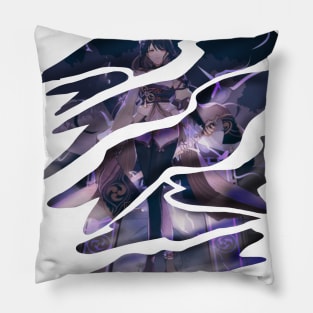 Raiden Shogun Genshin Impact Pillow