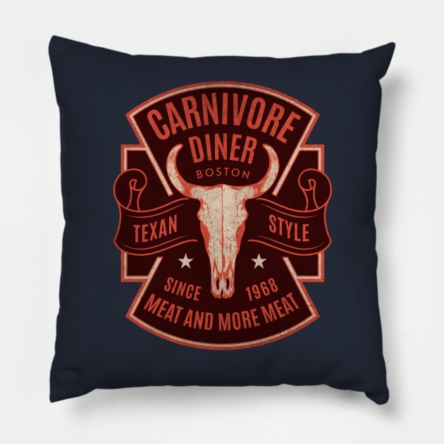 CARNIVORE Pillow by Farm Road Mercantile 