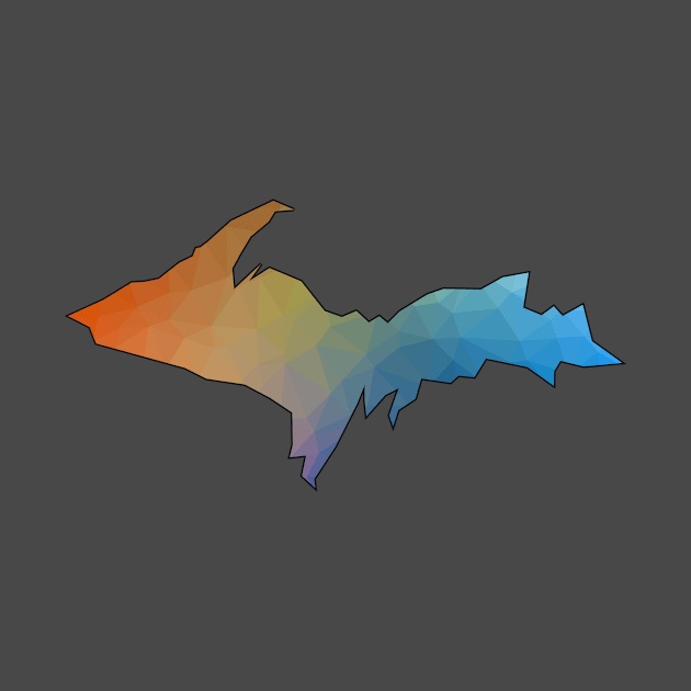 Low Poly U.P. by Bruce Brotherton