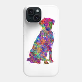 Labrador Retriever watercolor Phone Case