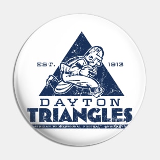 Dayton Triangles Football Pin