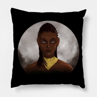 Black Warrior Pillow