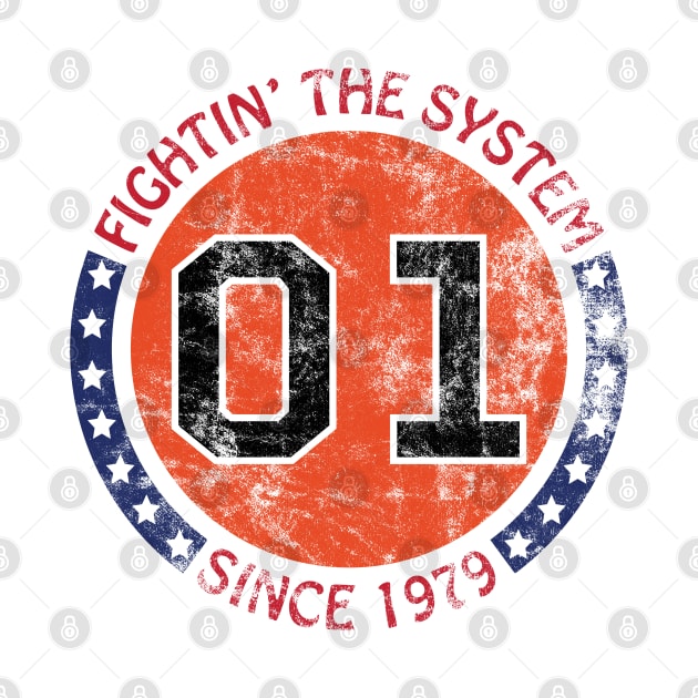 Dukes of Hazzard - Fightin' The System Since 1979 Vintage (01 General Lee) by albinochicken