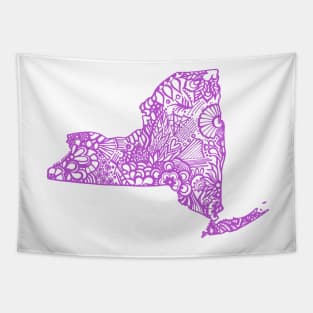 NewYork_Purp Tapestry