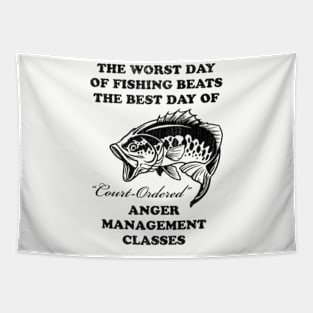 The Worst Day Of Fishing Tapestry