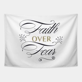 Faith Over Fear Tapestry