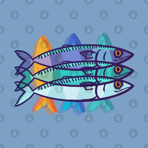 3 stylish mackerels by Mimie20