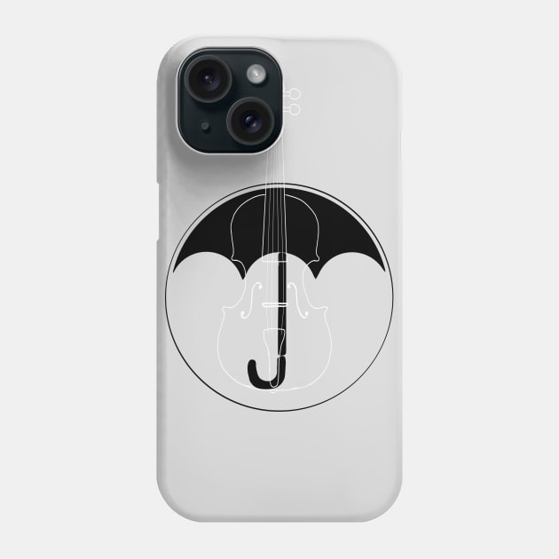 The Umbrella Academy - White Violin Phone Case by Commander In Keef