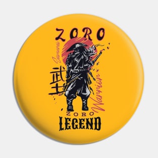 Legend Samurai Sword Pin