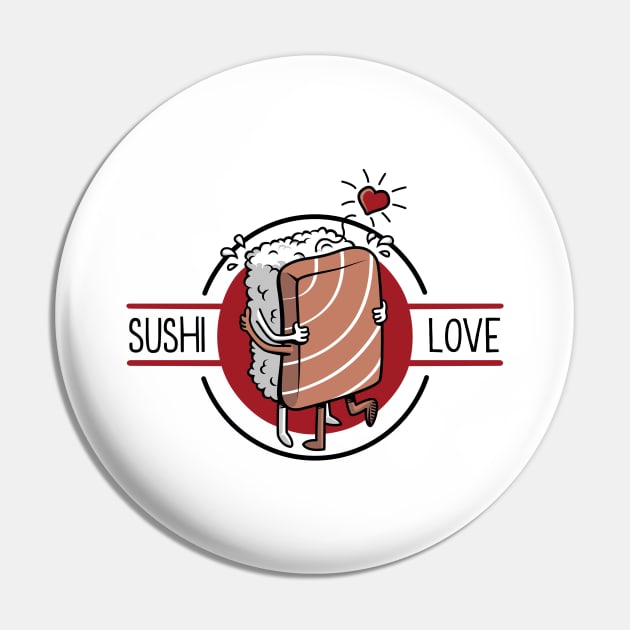 Sushi Love Pin by Olipop