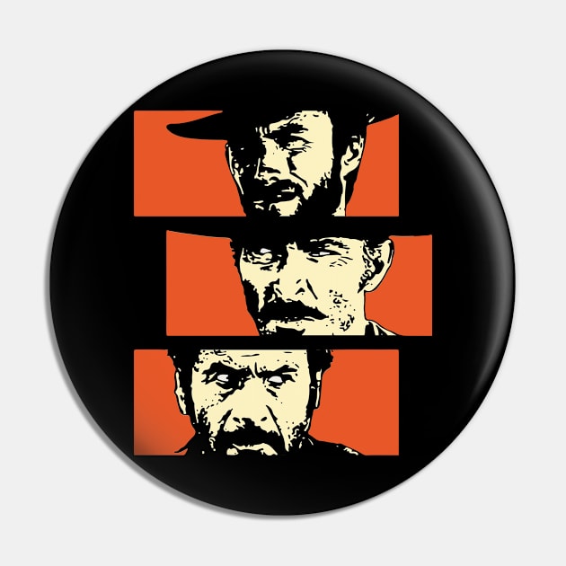 The Good, The Bad, And The Ugly Vintage Pin by Movie Moments