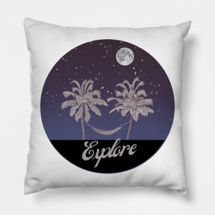 Explore Vintage Pillow