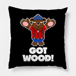 I won't eat you! - Got wood Pillow