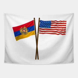 American Armenian Flag Tapestry