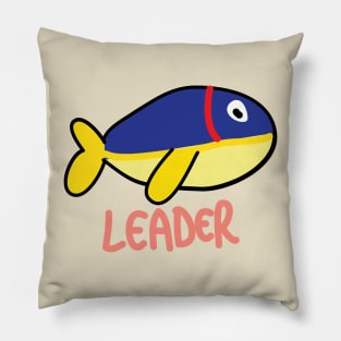 Leader cute boss colorful Pillow