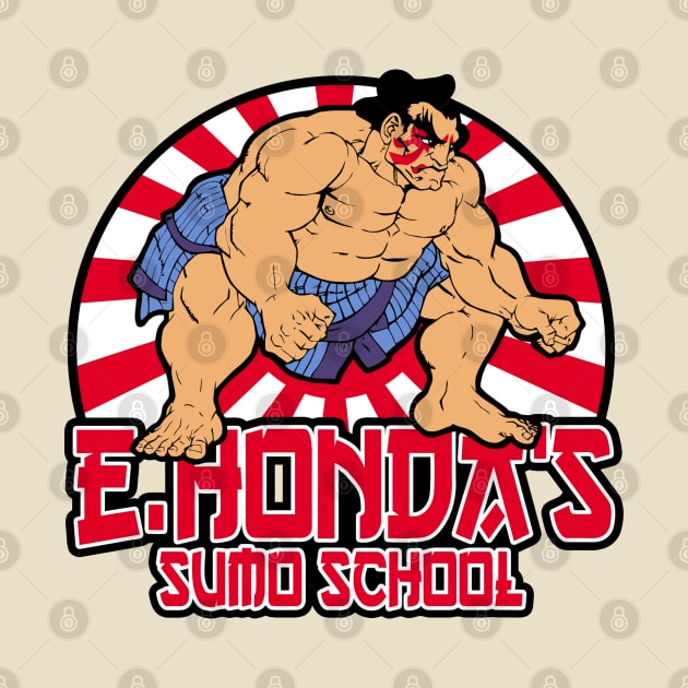 E.Honda's sumo school by carloj1956