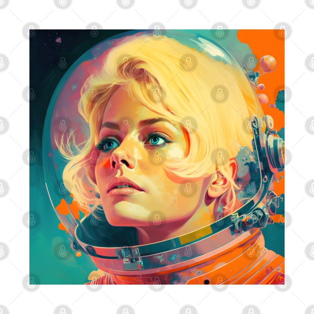 We Are Floating In Space - 07 - Sci-Fi Inspired Retro Artwork by saudade