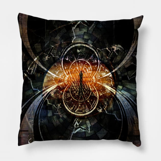 The Rush of Life Pillow by rolffimages