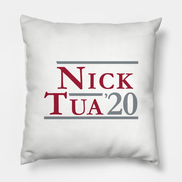 Saban and Tua For President Pillow by Parkeit