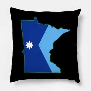 Minnesota State Flag Pillow