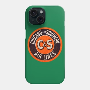 Chicago and Southern Airlines Phone Case
