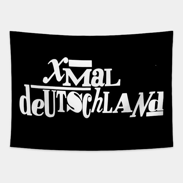 Xmal Deutschland Tapestry by chloewilder.xyz