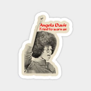 angela davis visual art Magnet