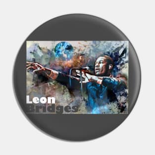 Leon Bridges Texas Moon Pin
