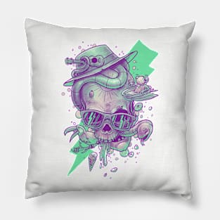 Bleak Summer Skullin' Pillow