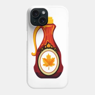 Cute Maple Syrup Bottle Phone Case