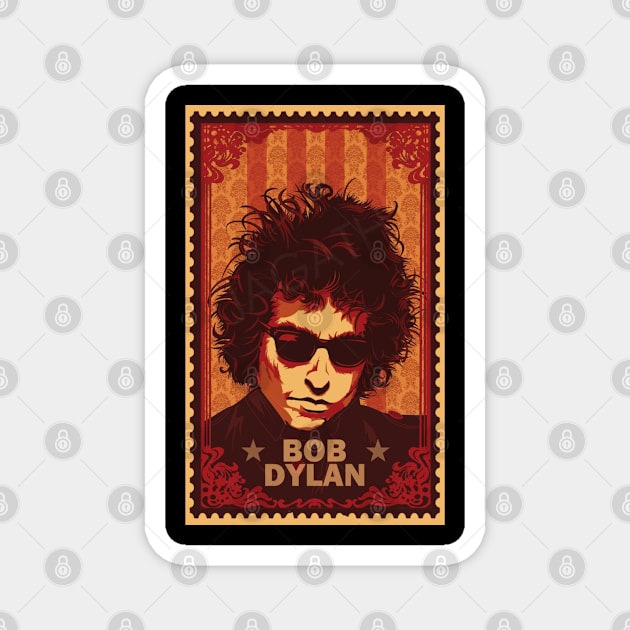 BOB DYLAN MERCH VTG Magnet by AriWiguna