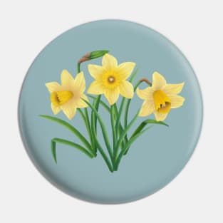 Daffodils Pin